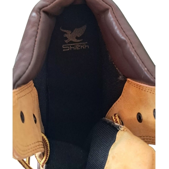 Shiekh Tan and Brown Combat Boots - Picture 7 of 7